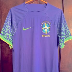 Nike men’s size small Brazil team soccer jersey. NWOT